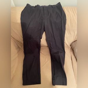 Non-Iron Tailored Fit Banana Republic Navy Pants, 35x32